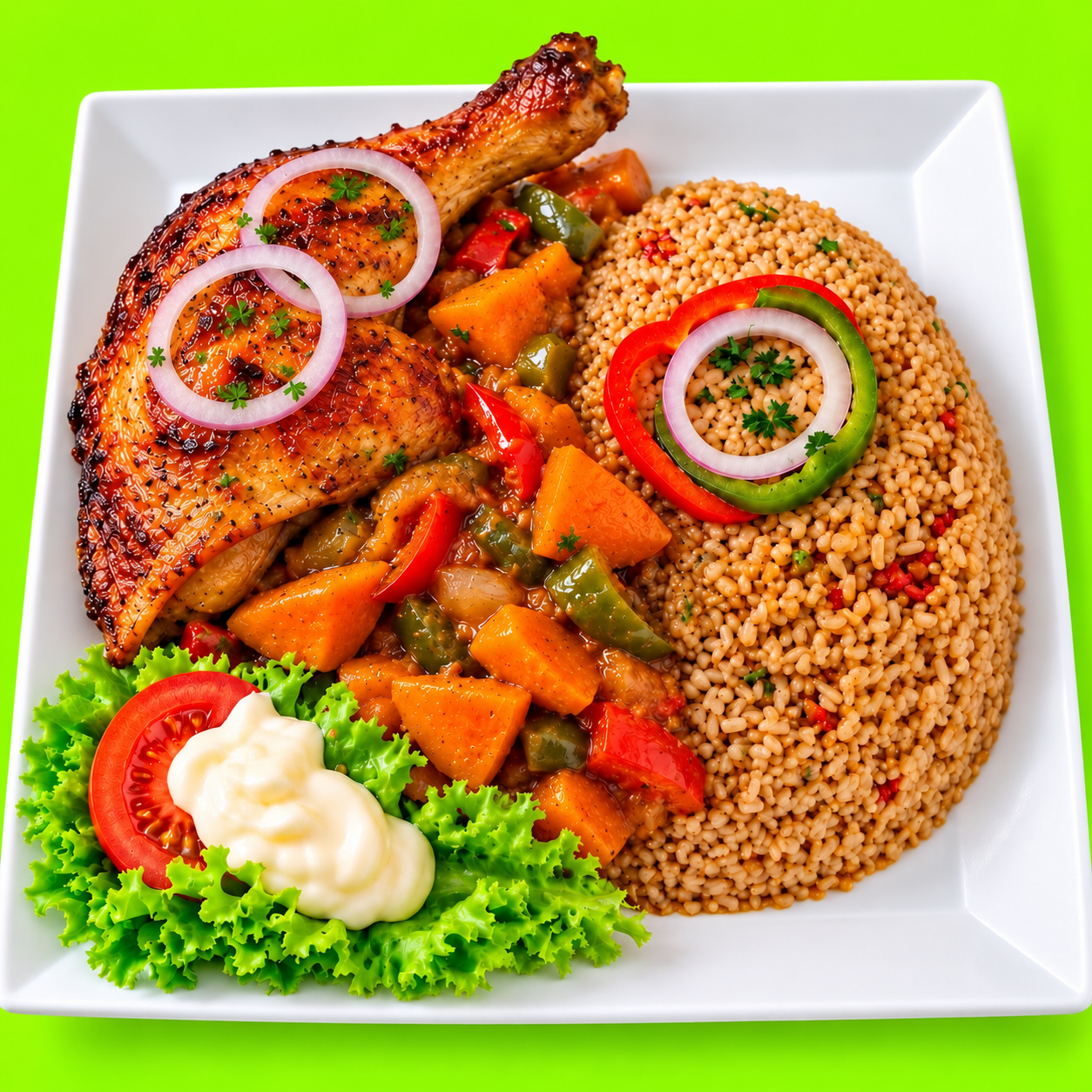Riz sénégalais poulet _0