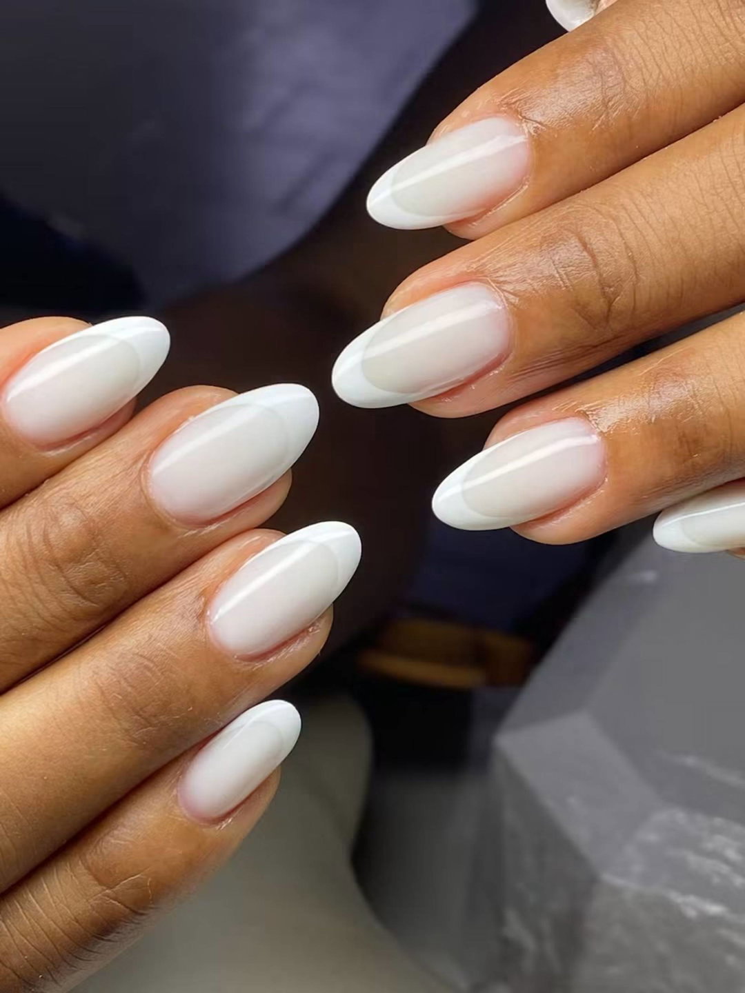 Milky white french