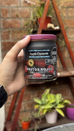 MERMELADA DIETETICA CUARTO CRECIENTE DE FRUTOS ROJOS