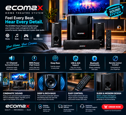 Ecomax home theatre 