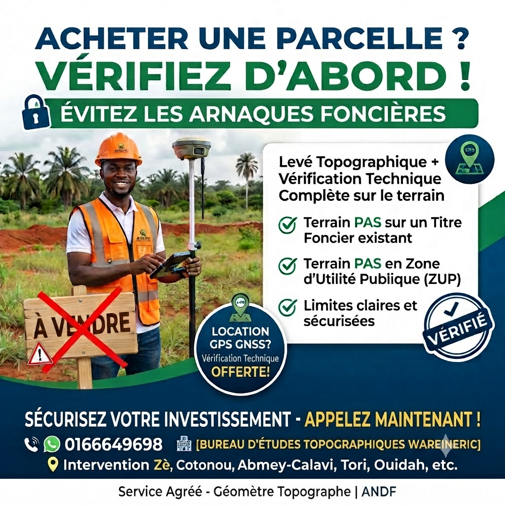 Vérification de la Situation Géographique des terrains avant Achat_0