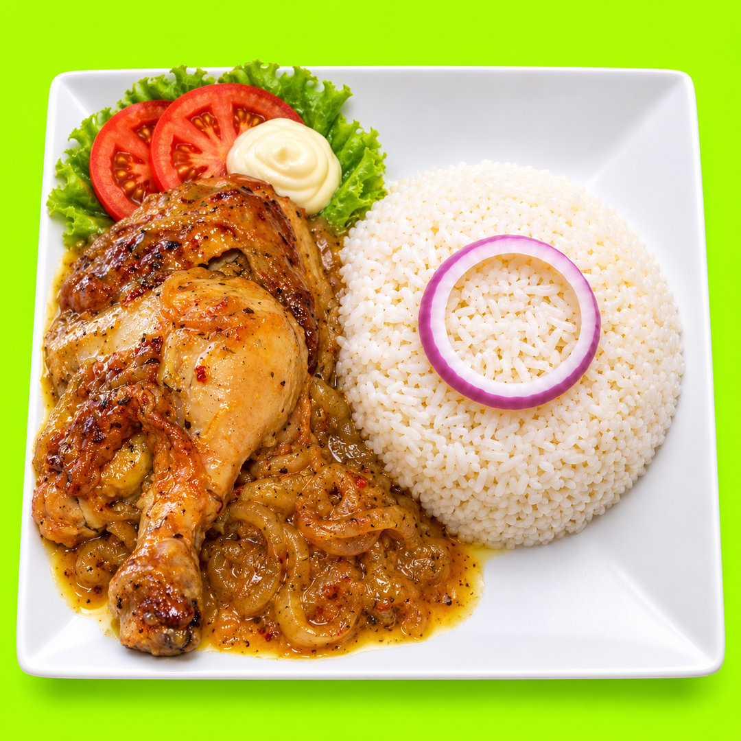 Riz yassa poulet 