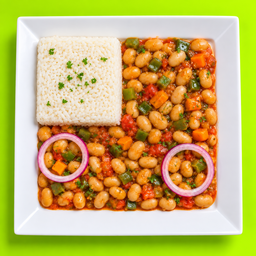Haricots blancs riz