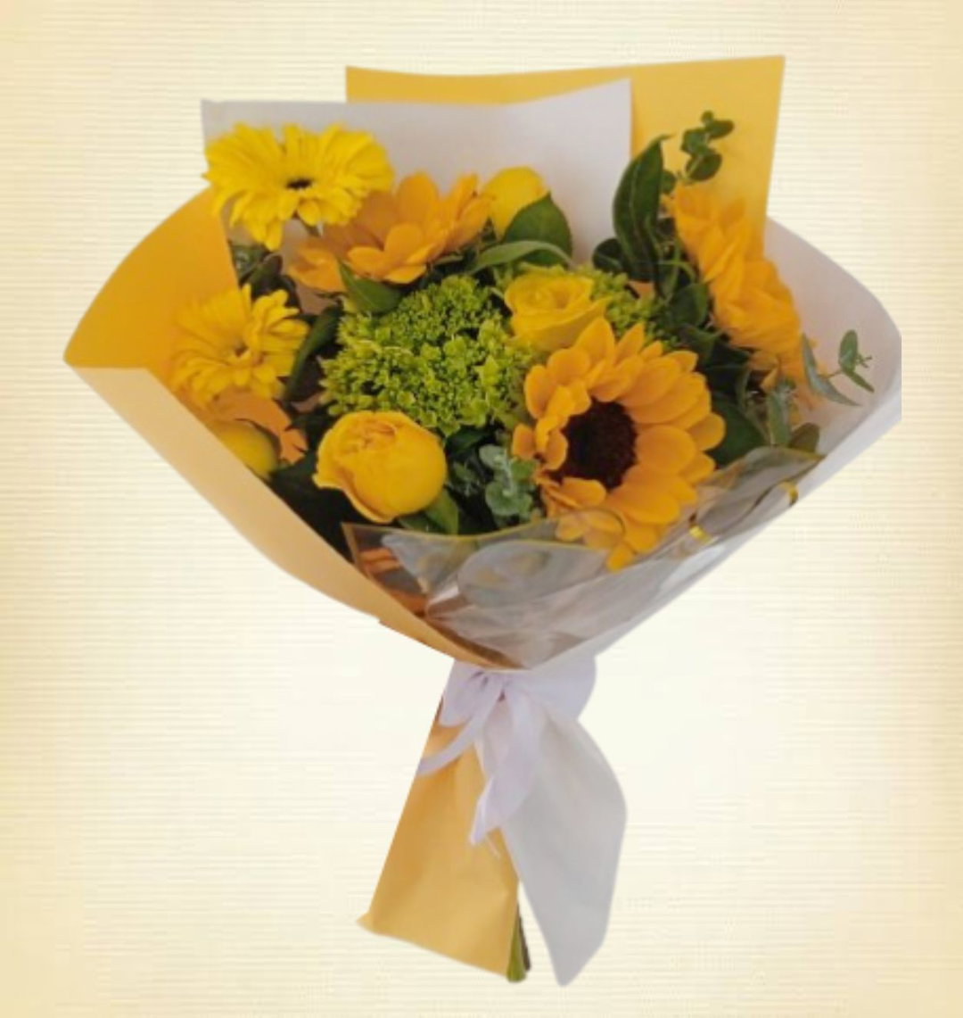 RAMO GIRASOL Y GERBERA