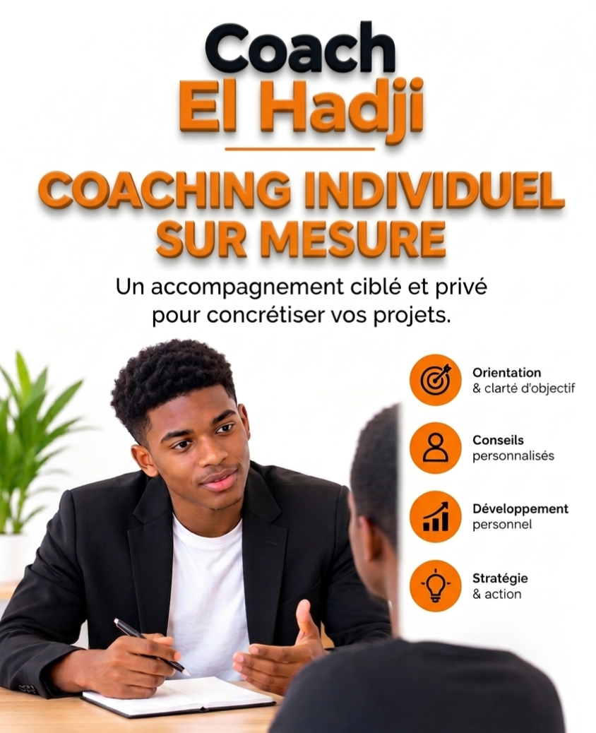 Consultation En Privé avec Coach El Hadji