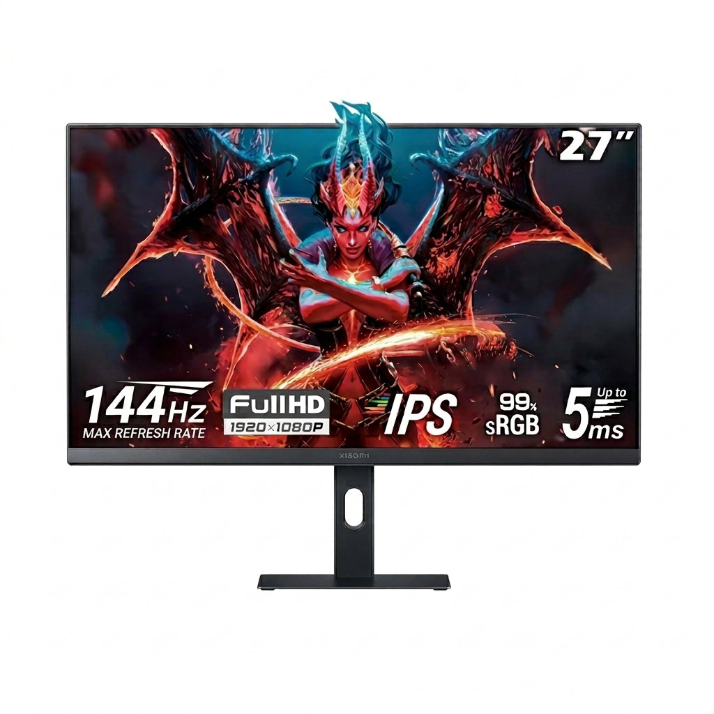 Xiaomi A27i 2026 – Monitor Gaming 27” FHD IPS, 144Hz, FreeSync, HDR10, 99% sRGB