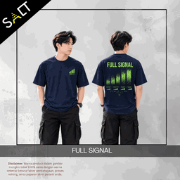 FULL SIGNAL_NAVY BLUE TSHIRT 