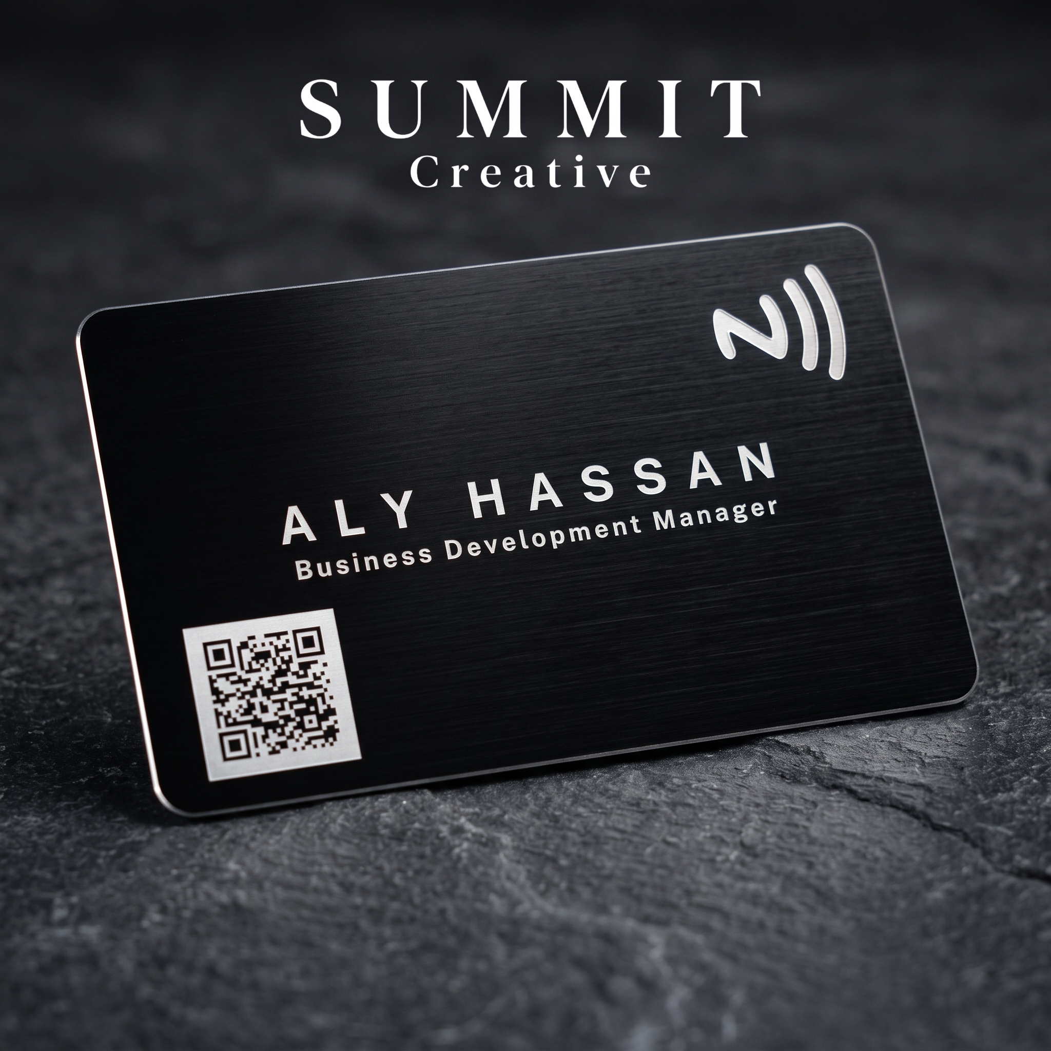 business card Metal