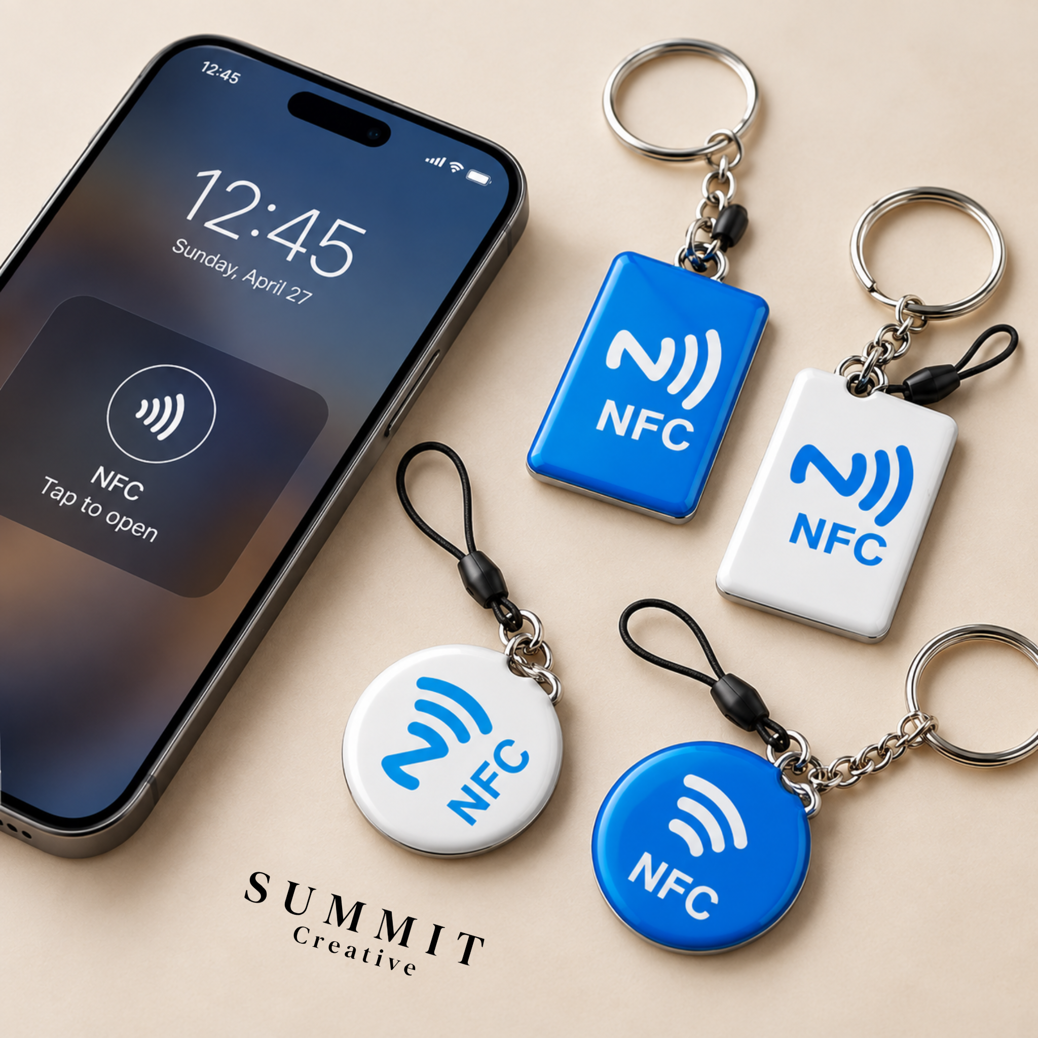 ميدالية NFC الذكية_0