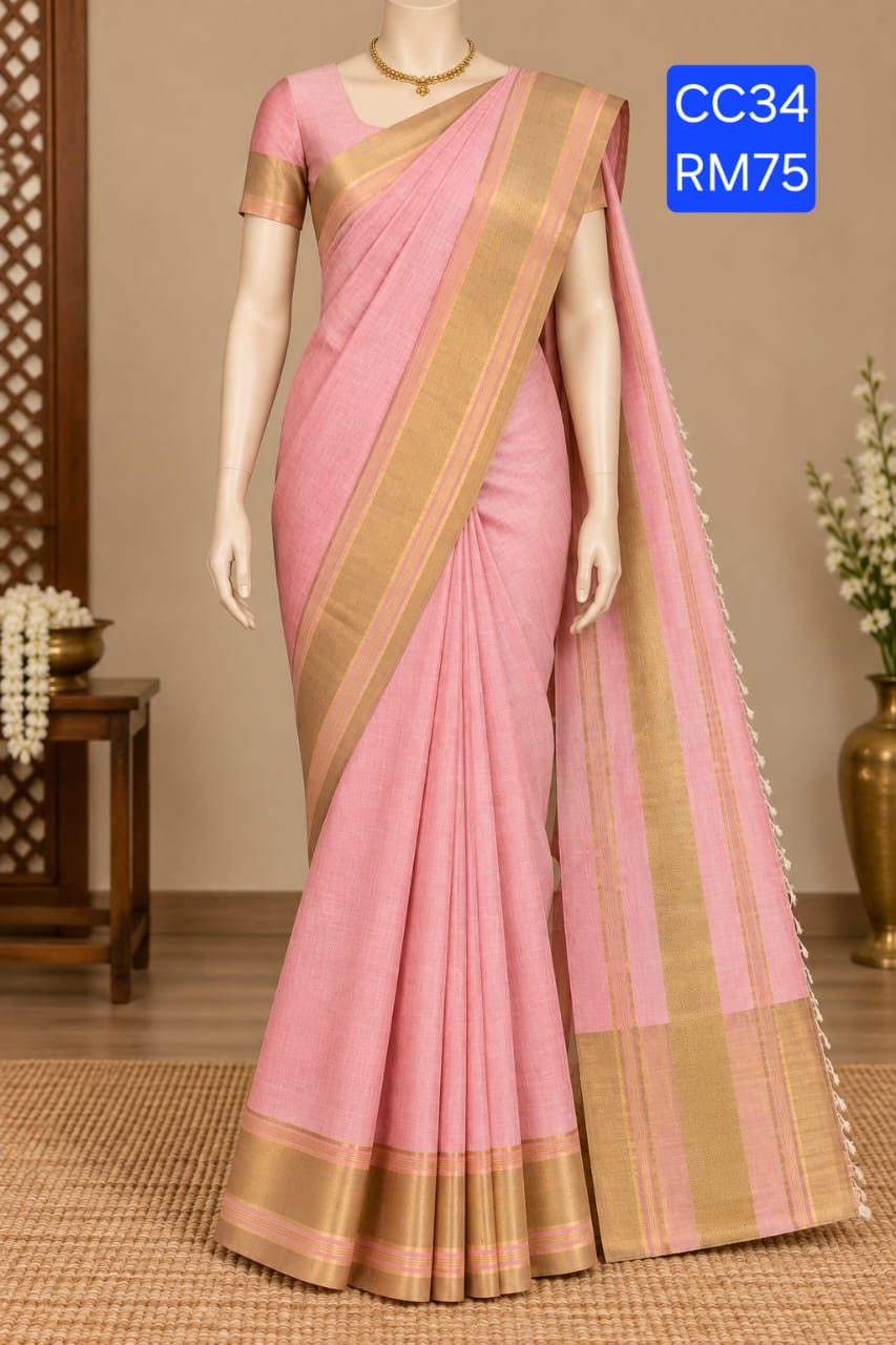 Chanderi Cotton Saree _0