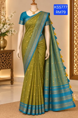 Kanchipuram soft silk saree