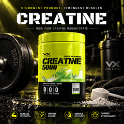 VITAXTRONG™ Creatine Monohydrate (550g) | Super Micronized Powder • Muscle Strength & Recovery • Halal [VX]