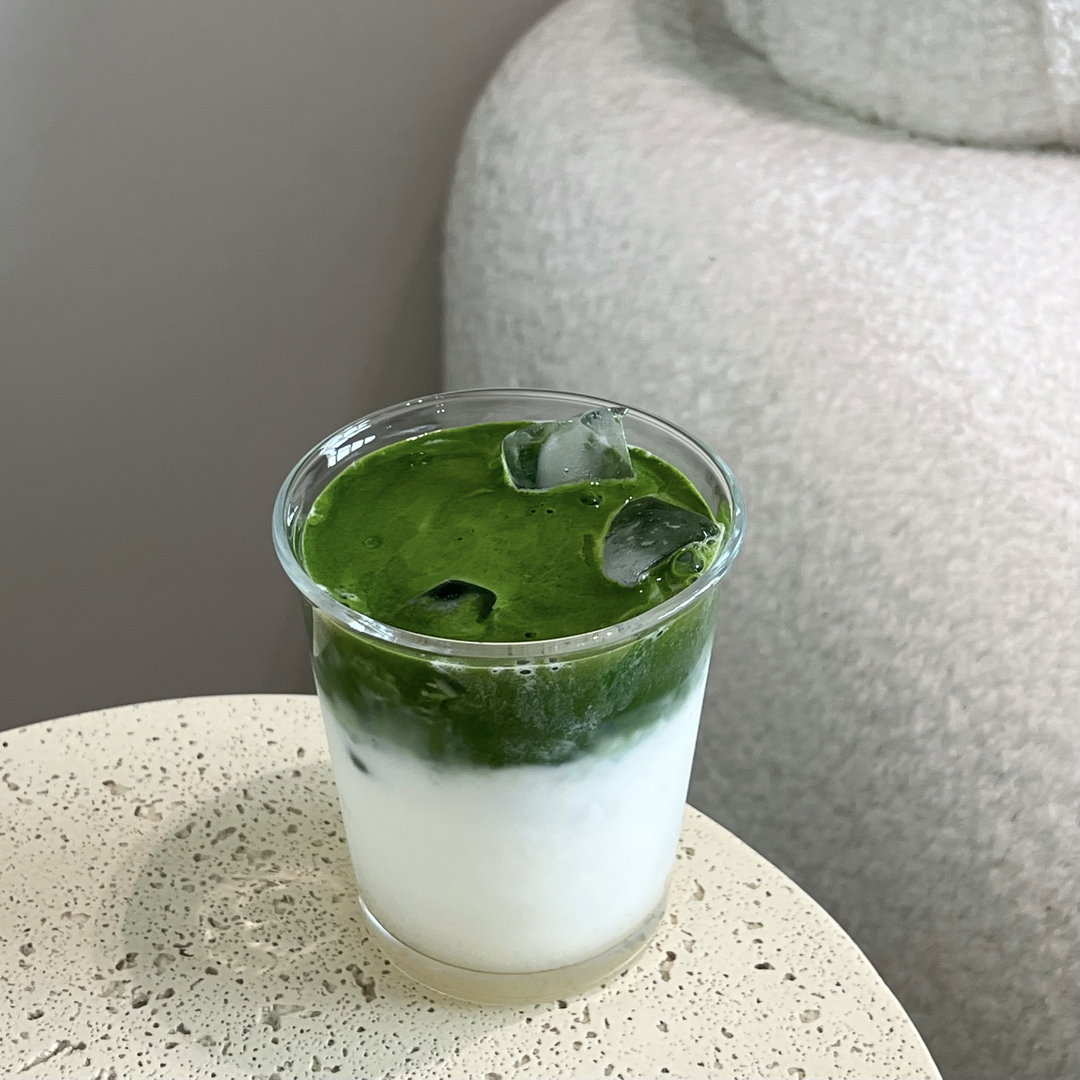 Lychee Coconut Matcha Latte (Iced) *SEASONAL*