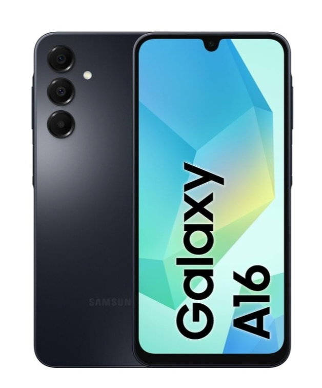 Samsung Galaxy A16 -2 Sim - 4G -  6.6" - 4/128 Go - 50Mpx - Noir- 24  Mois De Garantie