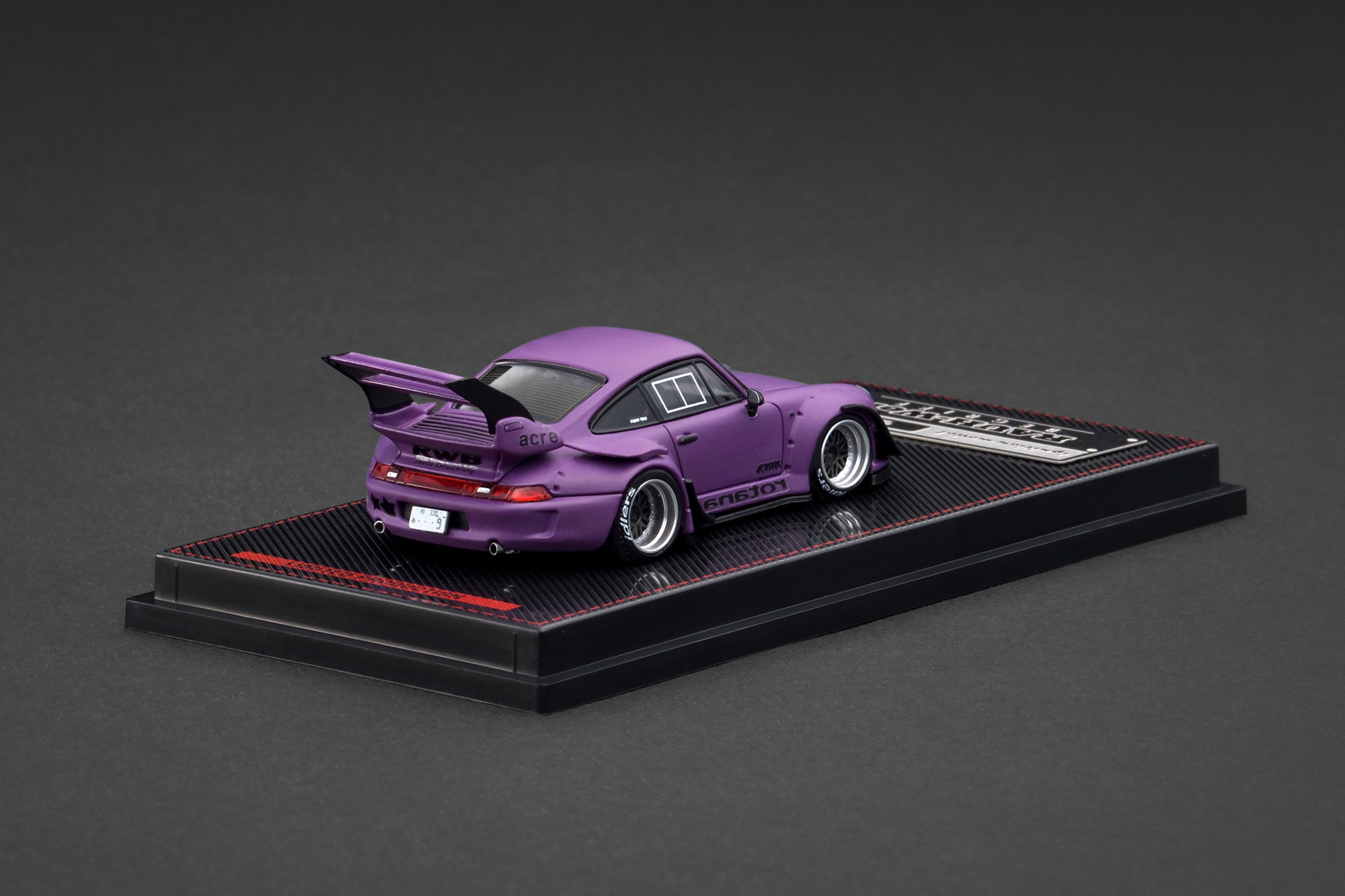 IGNITION MODEL 1/64 PORSCHE RWB 993 - MATTE PURPLE_2