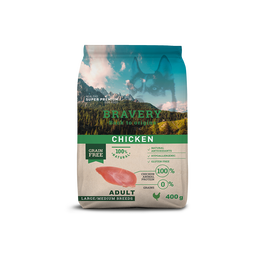 Bravery Chicken Adult Dog Food (Large/Medium Breeds)