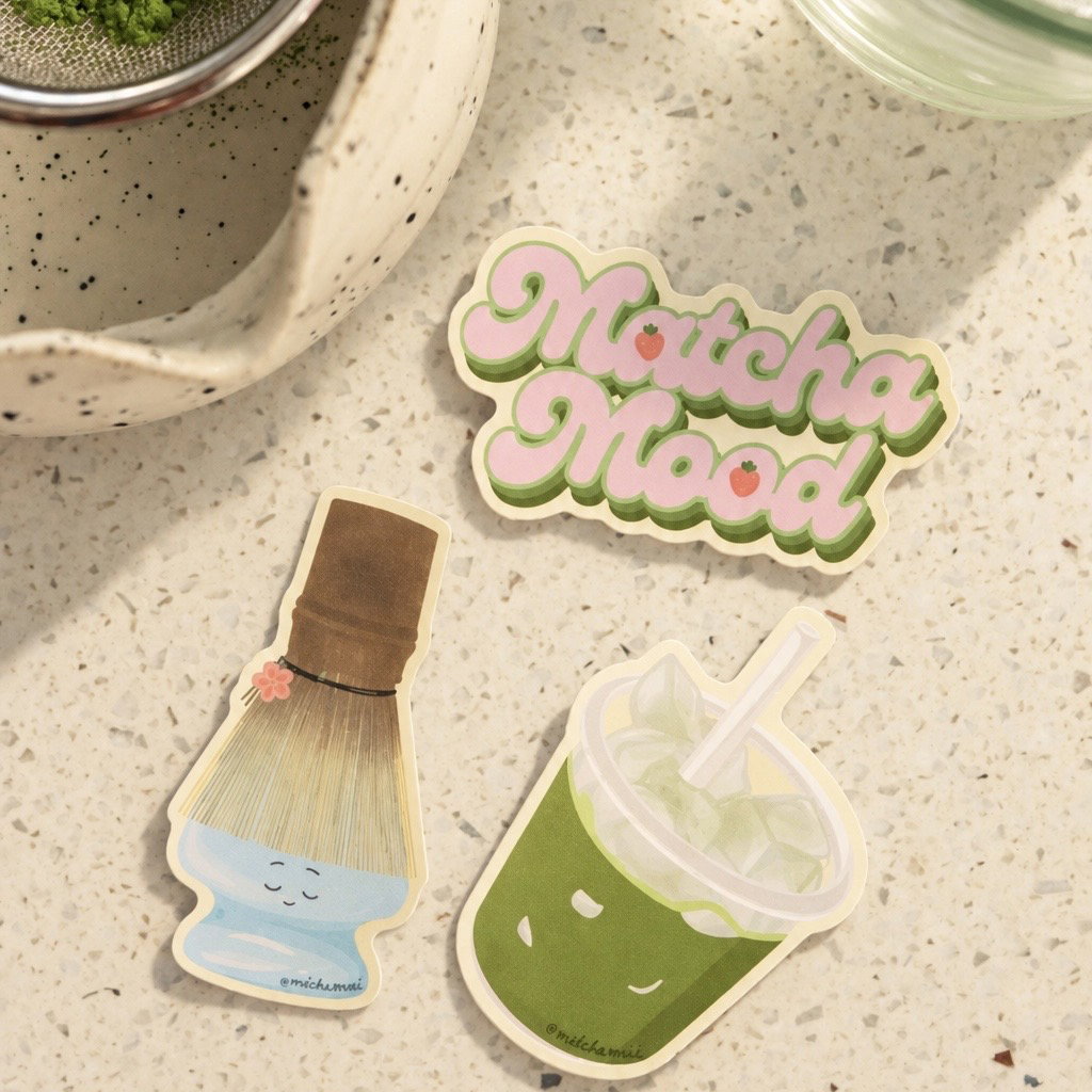 Matcha Mood Sticker Pack