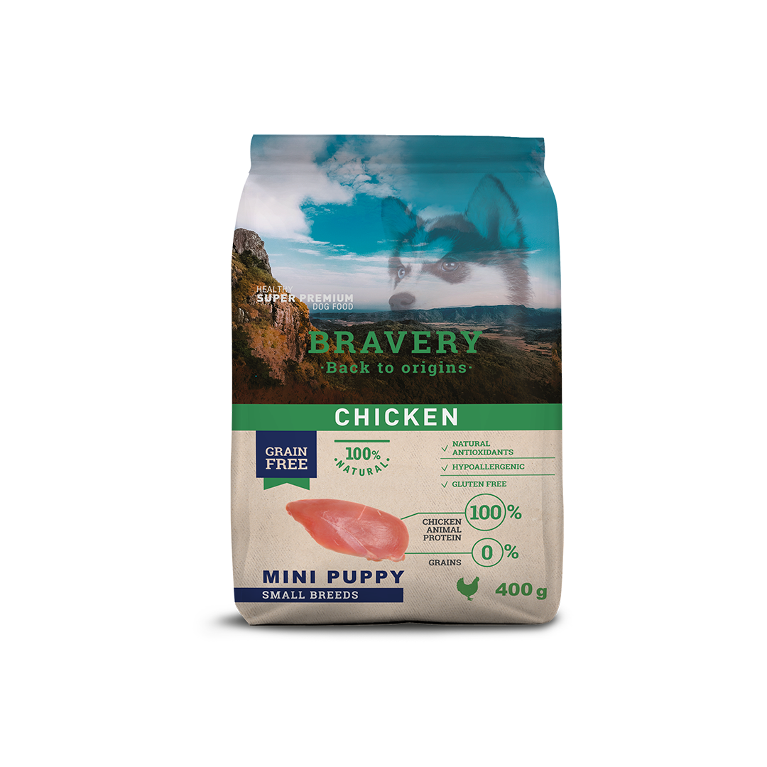Bravery Chicken Mini Puppy Dog Food (Small Breeds)_1