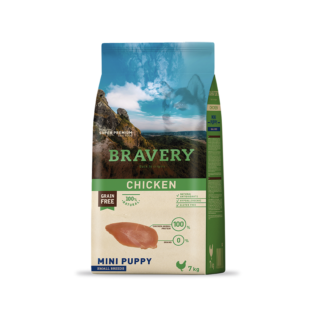 Bravery Chicken Mini Puppy Dog Food (Small Breeds)_3