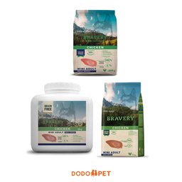 Bravery Chicken Mini Adult Dog Food (Small Breeds)