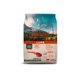 Bravery Lamb Adult Dog Food (Large/Medium Breeds)
