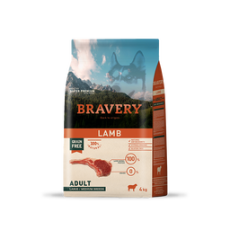 Bravery Lamb Adult Dog Food (Large/Medium Breeds)