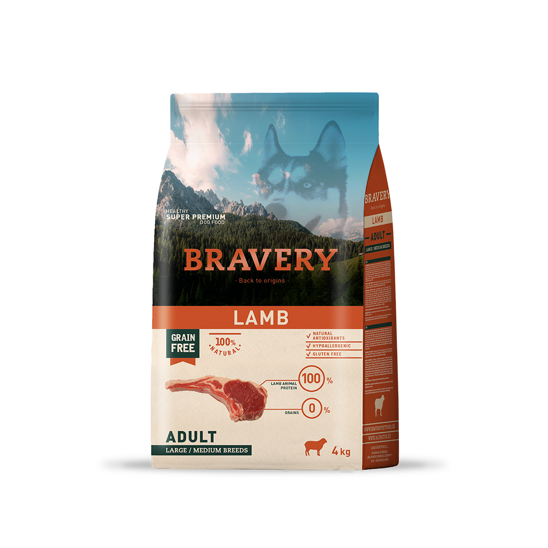 Bravery Lamb Adult Dog Food (Large/Medium Breeds)_2