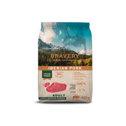Bravery Iberian Pork Adult Dog Food (Large/Medium Breeds)
