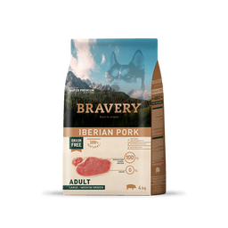 Bravery Iberian Pork Adult Dog Food (Large/Medium Breeds)