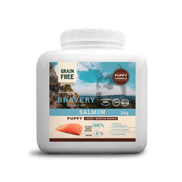 Bravery Salmon Puppy Dog Food (Large/Medium Breeds)