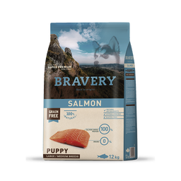 Bravery Salmon Puppy Dog Food (Large/Medium Breeds)