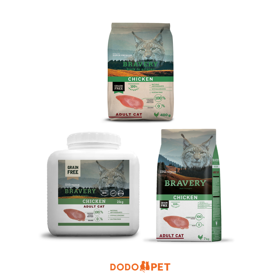 Bravery Chicken Adult Cat Food