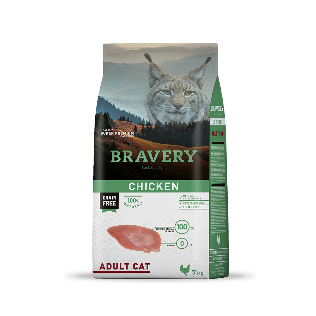 Bravery Chicken Adult Cat Food_3