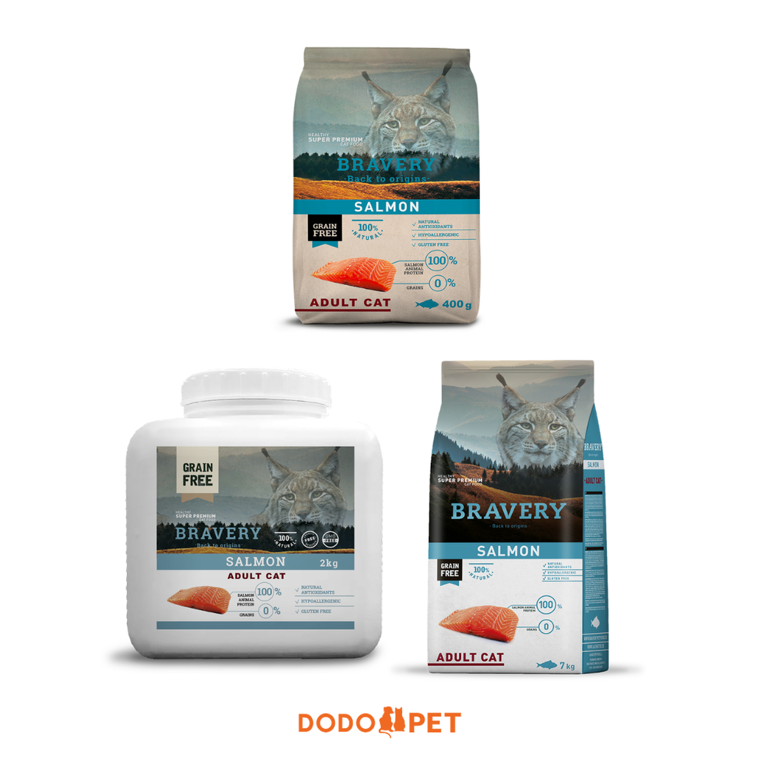 Bravery Salmon Adult Cat Food