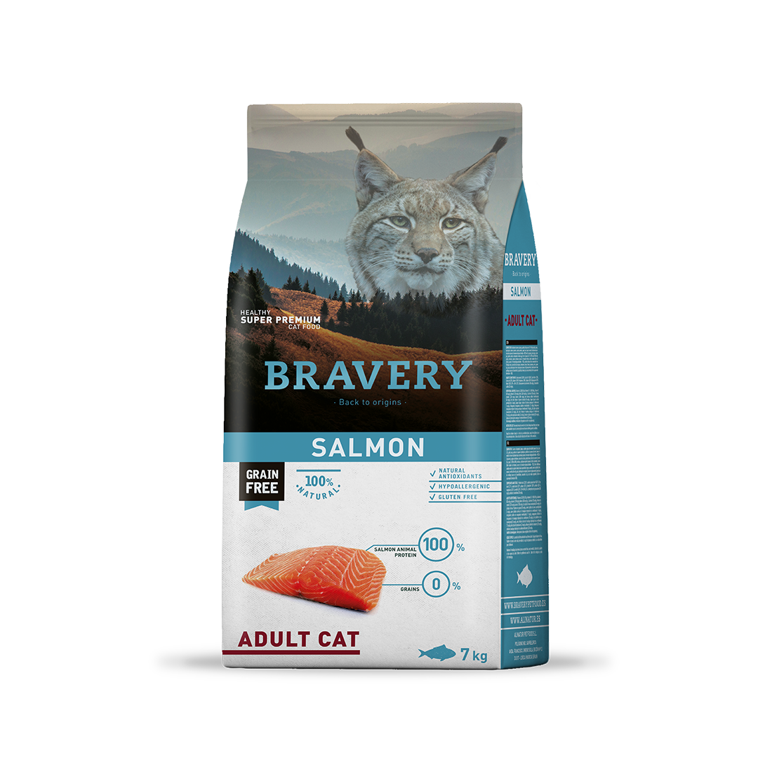 Bravery Salmon Adult Cat Food_3