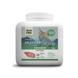 Bravery Chicken Kitten Cat Food