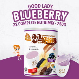 Good Lady 22 Complete Nutrimix Blueberry 750G