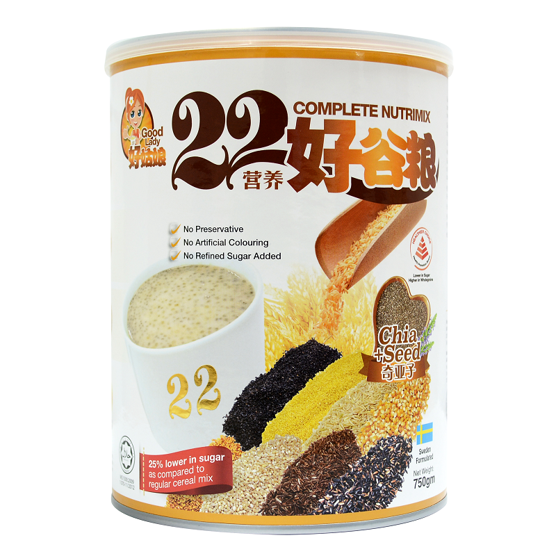 Good Lady 22 Complete Nutrimix (Chia Seed) - 750g_1