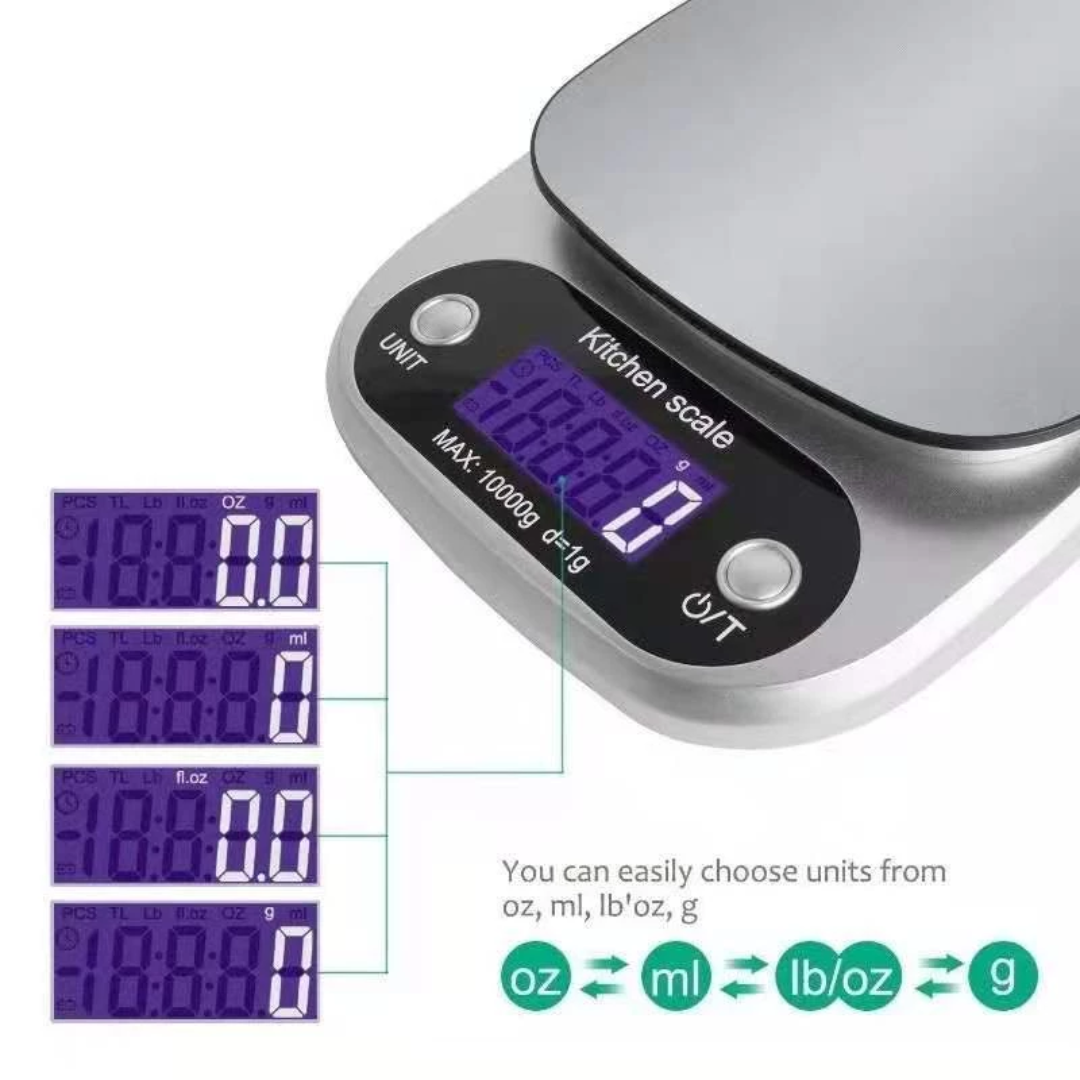 10KG DIGITAL SCALE STAINLESS STEEL DIGITAL _3
