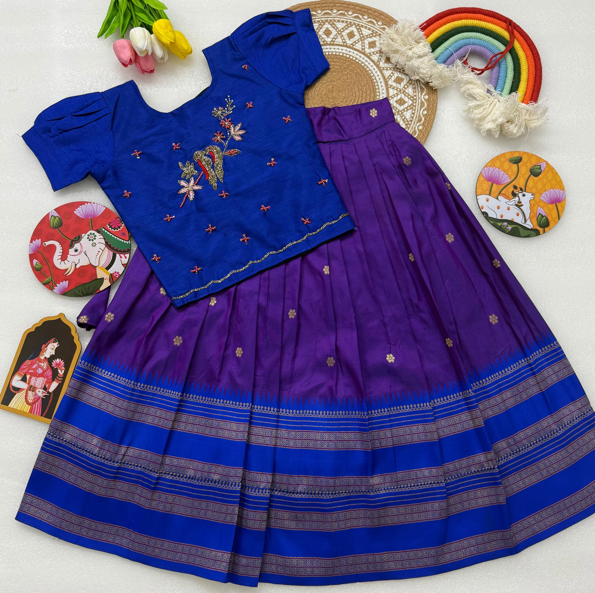  FULL FLAIR TOP & SKIRT SET TC2_1