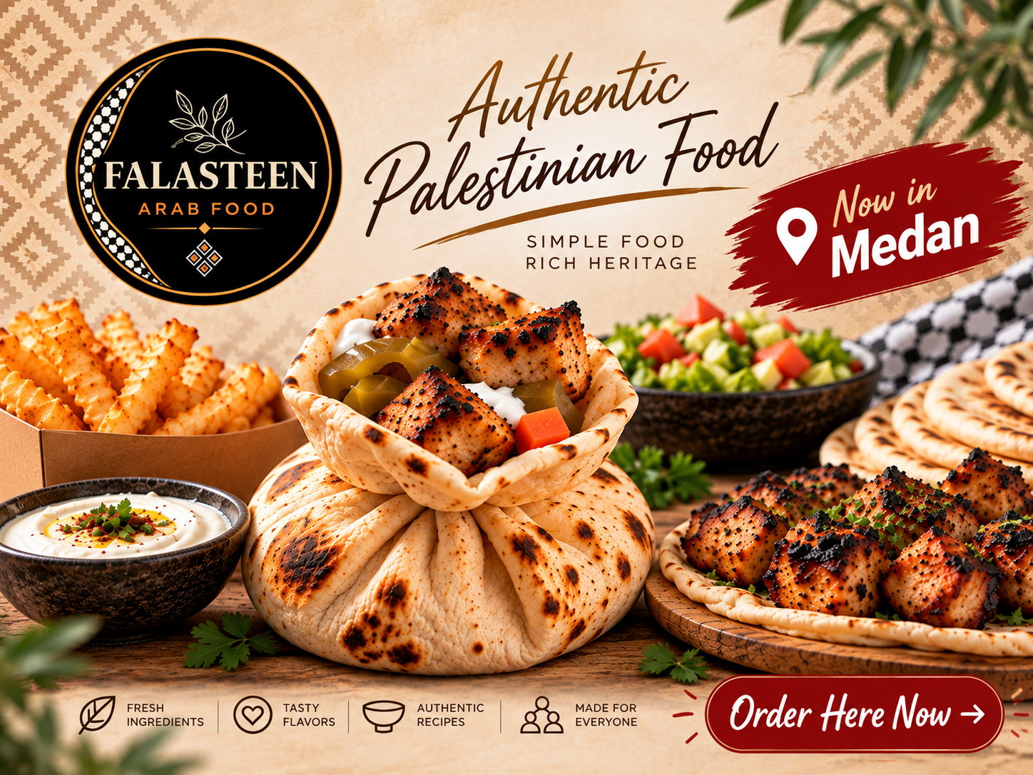 Authentic Homemade Palestinian Food_0