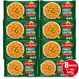 Lucky Me Pancit Canton 8 x 80grams - PROMO PACK 