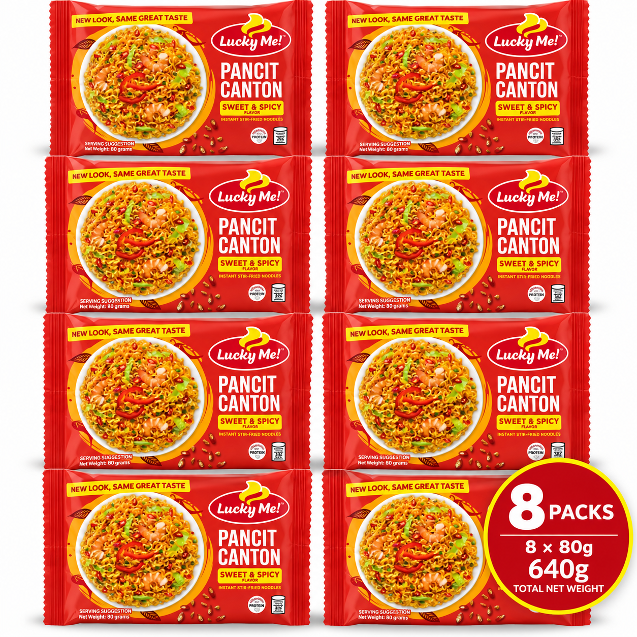 Lucky Me Pancit Canton 8 x 80grams - PROMO PACK _2