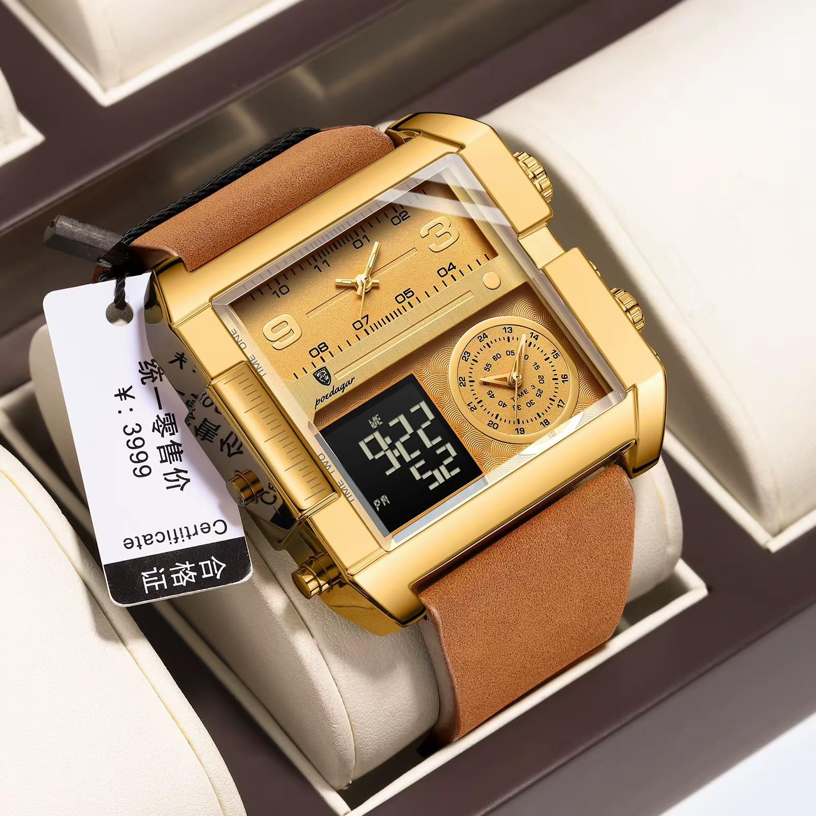 Montre élégant pour hommes _0