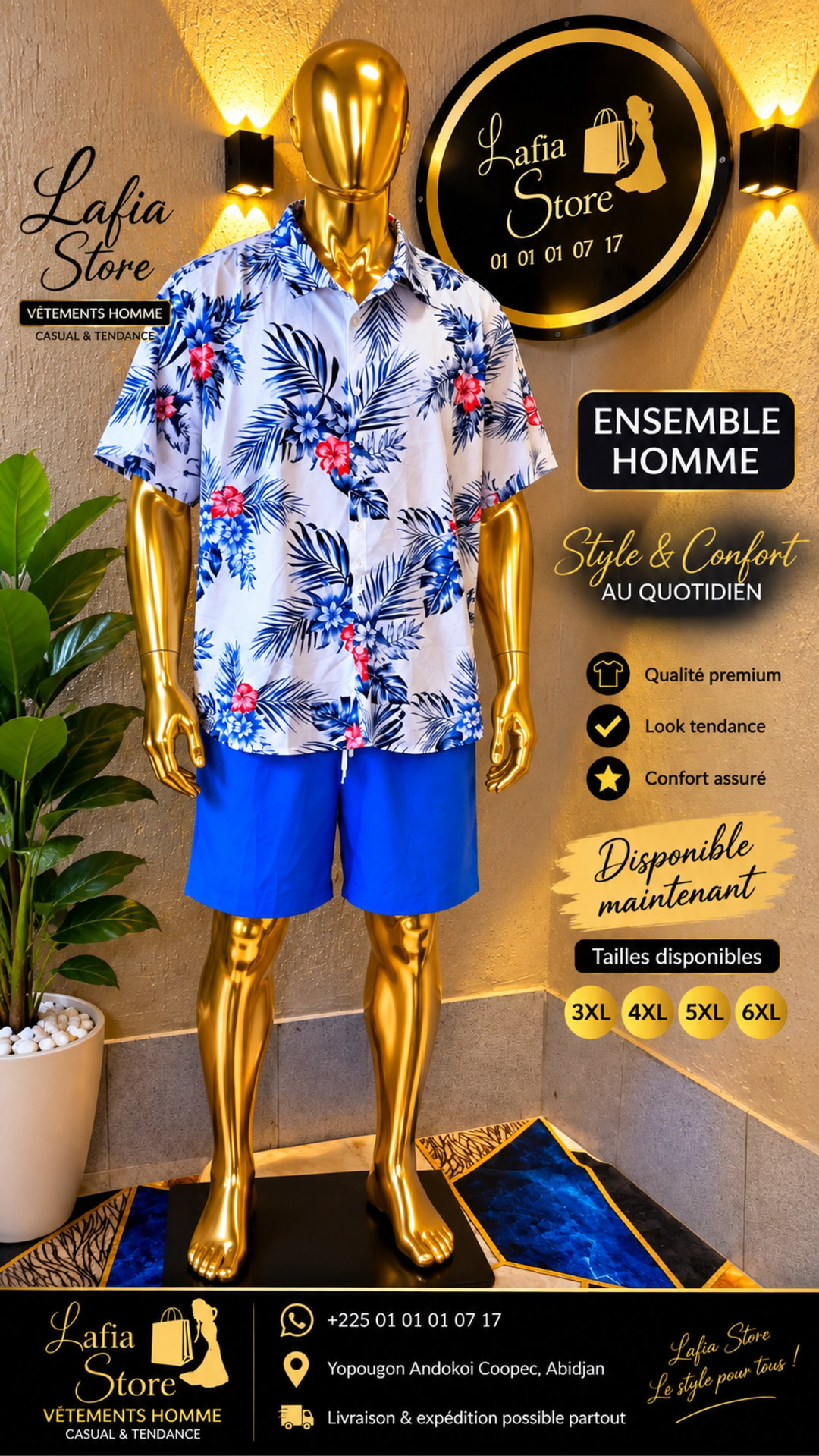 Ensemble Homme - Modèle 01