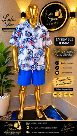 Ensemble Homme - Modèle 01
