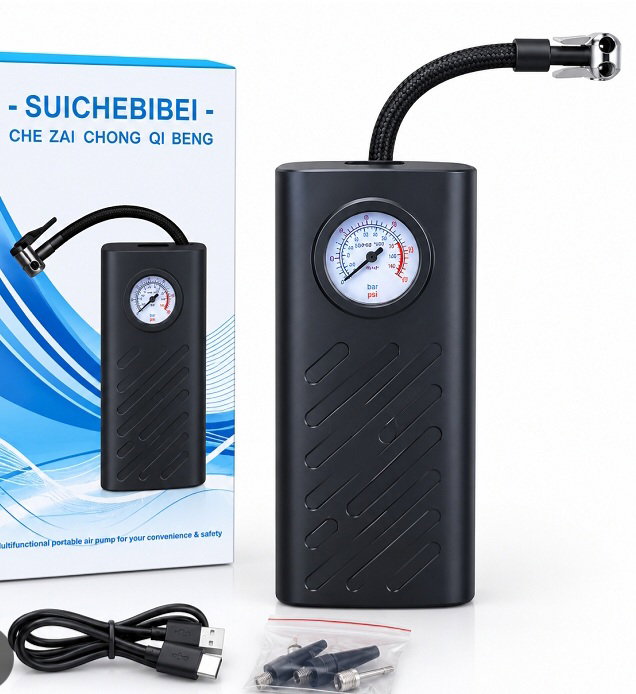 Portable electric air pump