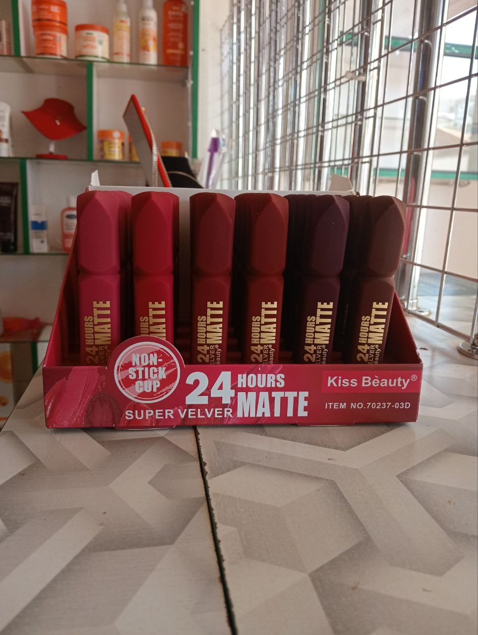Kiss Beauty Super Velver 24 Hours Matte Lipstick _0