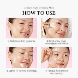 Masque facial peel-off au collagène Medicube