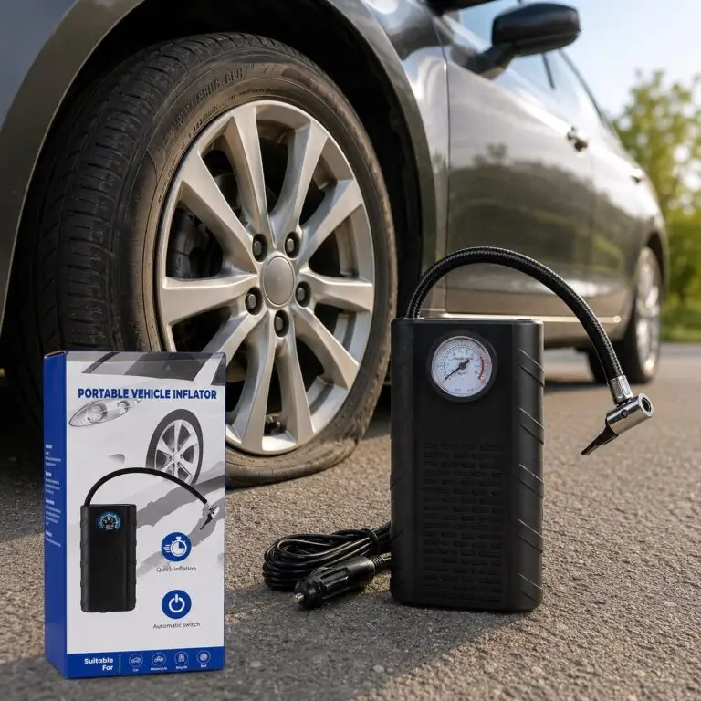 Portable vehicle tire inflator_0